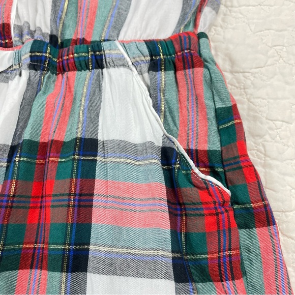 🔥NWOT Victoria’s Secret Plaid Red Green White Flannel Pajama Romper Women Sz S - Picture 16 of 16